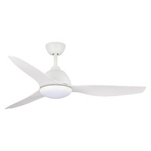 Whisper 122cm  AC Ceiling Fan with Tri-Colour LED